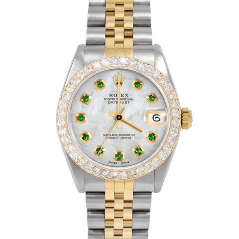 Rolex Datejust 31mm | 6827-TT-WMOP-EMD-AM-2CT-JBL