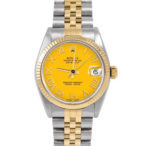 Rolex Datejust 31mm | 6827-TT-YLW-ROM-FLT-JBL