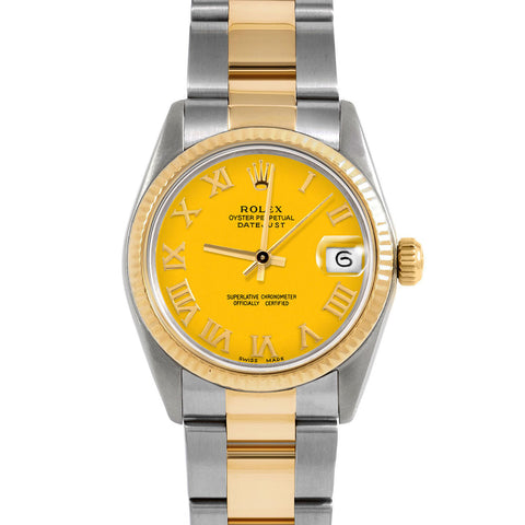 Rolex Datejust 31mm | 6827-TT-YLW-ROM-FLT-OYS