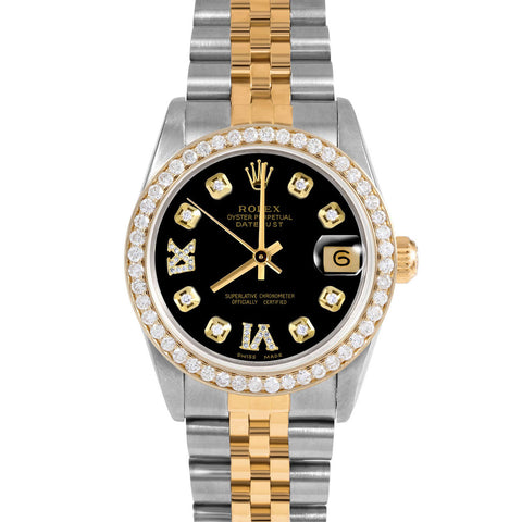 Rolex Datejust 31mm | 68273-BLK-8DR69-BDS-JBL