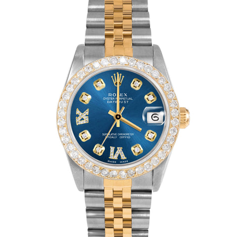 Rolex Datejust 31mm | 68273-BLU-8DR69-2CT-JBL