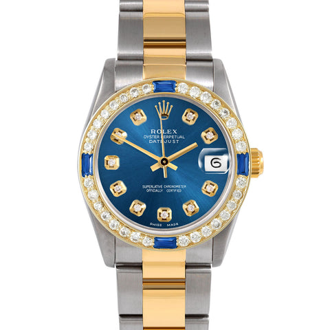 Rolex Datejust 31mm | 68273-BLU-DIA-AM-4SPH-OYS