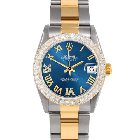 Rolex Datejust 31mm | 68273-BLU-RDR69-2CT-OYS