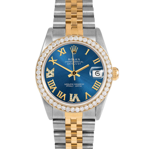 Rolex Datejust 31mm | 68273-BLU-RDR69-BDS-JBL