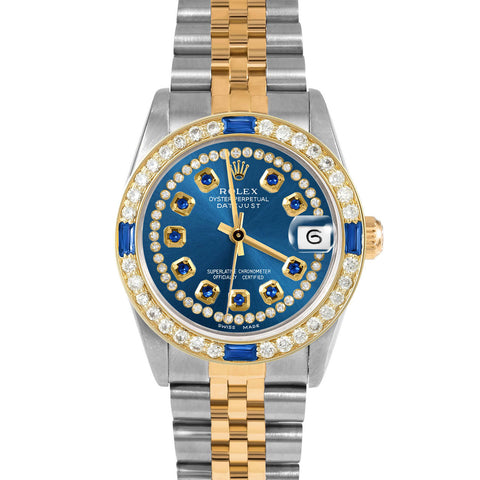 Rolex Datejust 31mm | 68273-BLU-STRS-4SPH-JBL