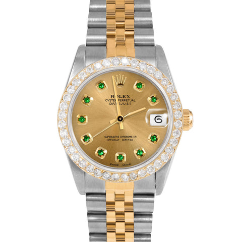 Rolex Datejust 31mm | 68273-CHM-EMD-AM-2CT-JBL