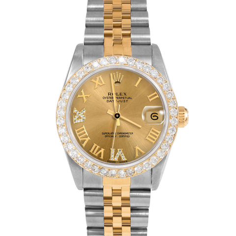 Rolex Datejust 31mm | 68273-CHM-RDR69-2CT-JBL