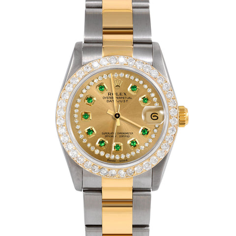 Rolex Datejust 31mm | 68273-CHM-STRE-2CT-OYS