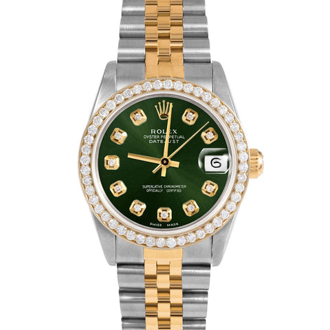 Rolex Datejust 31mm | 68273-GRN-DIA-AM-BDS-JBL