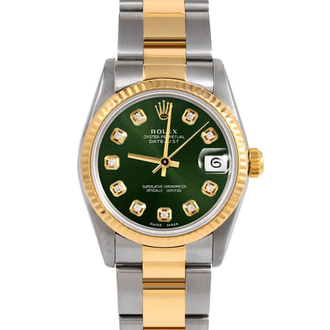 Rolex Datejust 31mm | 68273-GRN-DIA-AM-FLT-OYS