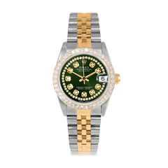 Rolex Datejust 31mm | 68273-GRN-STRD-2CT-JBL