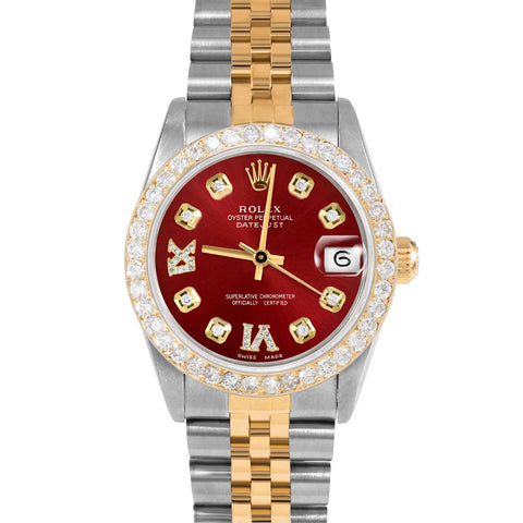 Rolex Datejust 31mm | 68273-RED-8DR69-2CT-JBL