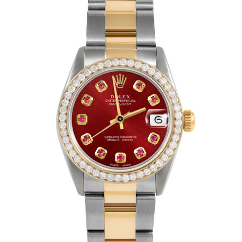 Rolex Datejust 31mm | 68273-RED-RBY-AM-BDS-OYS