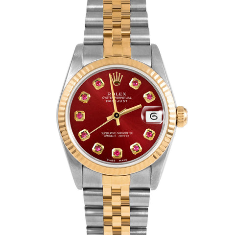 Rolex Datejust 31mm | 68273-RED-RBY-AM-FLT-JBL