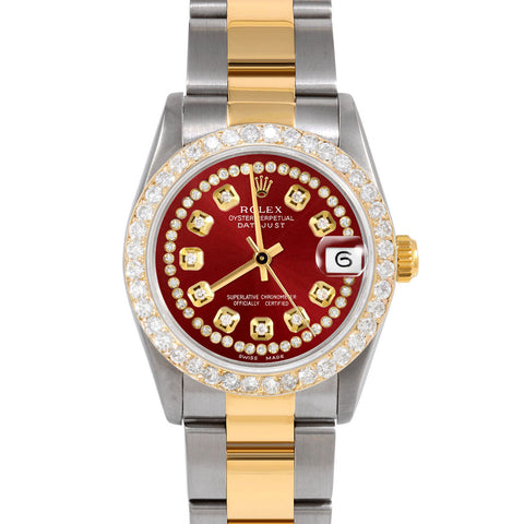 Rolex Datejust 31mm | 68273-RED-STRD-2CT-OYS