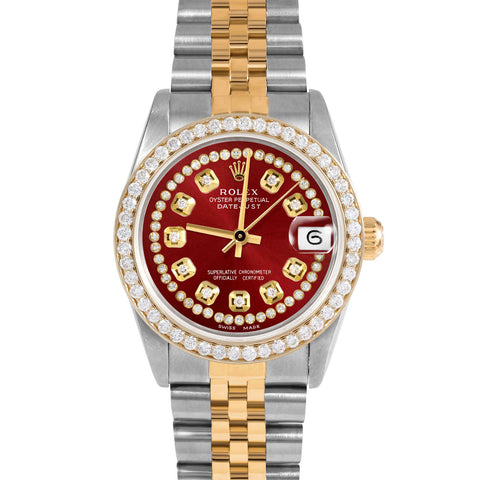 Rolex Datejust 31mm | 68273-RED-STRD-BDS-JBL