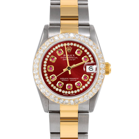 Rolex Datejust 31mm | 68273-RED-STRR-2CT-OYS