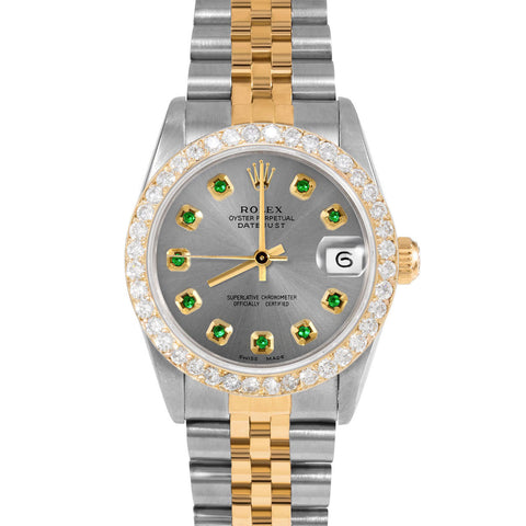 Rolex Datejust 31mm | 68273-SLT-EMD-AM-2CT-JBL