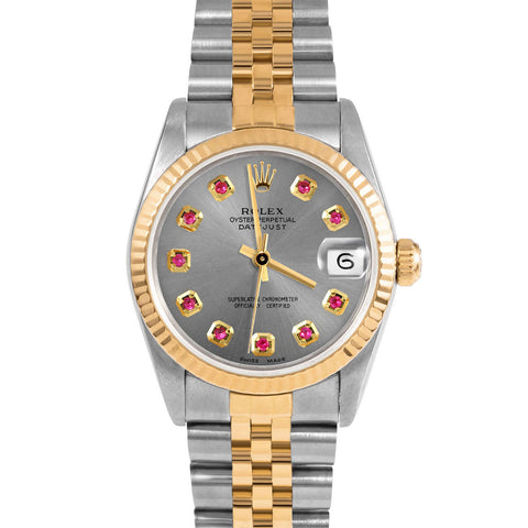 Rolex Datejust 31mm | 68273-SLT-RBY-AM-FLT-JBL