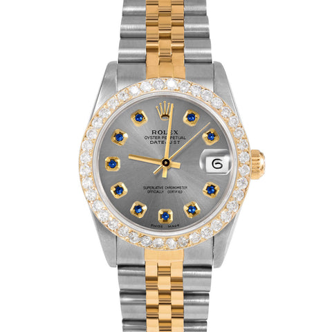 Rolex Datejust 31mm | 68273-SLT-SPH-AM-2CT-JBL