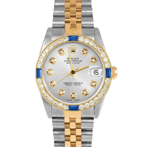 Rolex Datejust 31mm | 68273-SLV-DIA-AM-4SPH-JBL