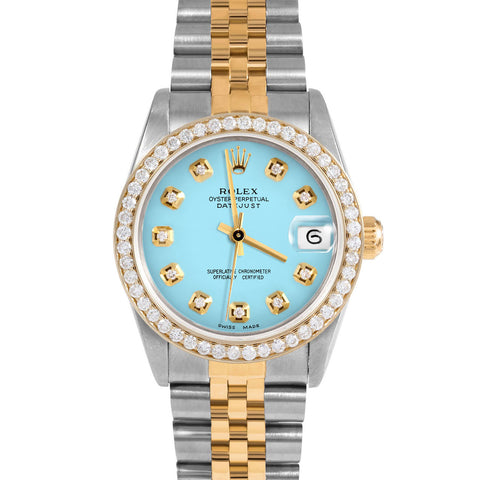 Rolex Datejust 31mm | 68273-TRQ-DIA-AM-BDS-JBL