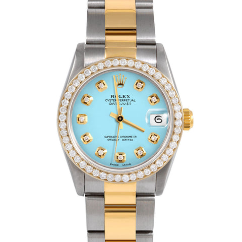 Rolex Datejust 31mm | 68273-TRQ-DIA-AM-BDS-OYS