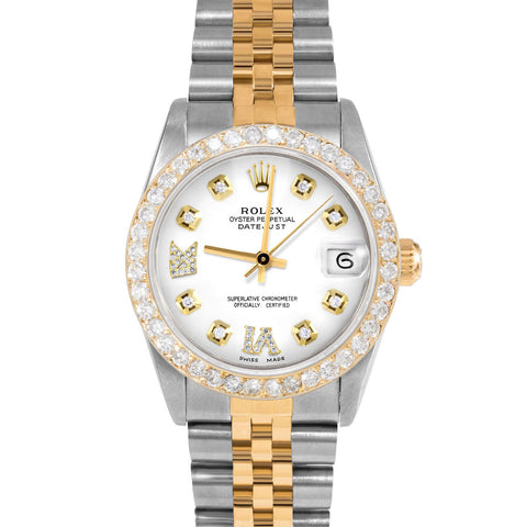 Rolex Datejust 31mm | 68273-WHT-8DR69-2CT-JBL