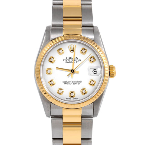 Rolex Datejust 31mm | 68273-WHT-DIA-AM-FLT-OYS