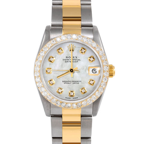 Rolex Datejust 31mm | 68273-WMOP-DIA-AM-2CT-OYS