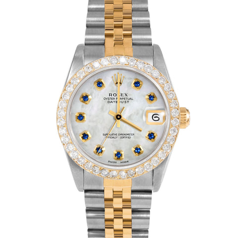 Rolex Datejust 31mm | 68273-WMOP-SPH-AM-2CT-JBL