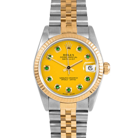 Rolex Datejust 31mm | 68273-YLW-EMD-AM-FLT-JBL