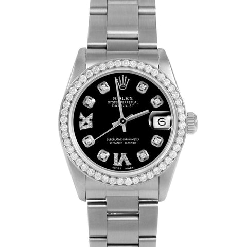 Rolex Datejust 31mm | 68274-BLK-8DR69-BDS-OYS