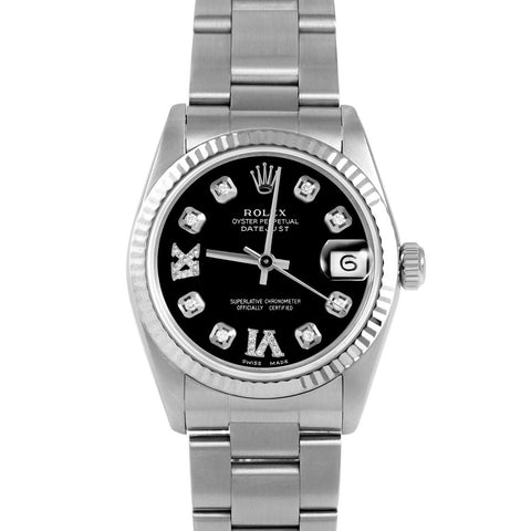 Rolex Datejust 31mm | 68274-BLK-8DR69-FLT-OYS