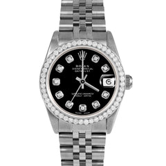 Rolex Datejust 31mm | 68274-BLK-DIA-AM-BDS-JBL