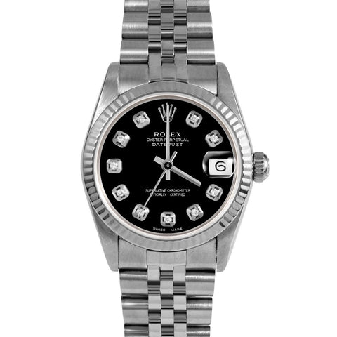 Rolex Datejust 31mm | 68274-BLK-DIA-AM-FLT-JBL