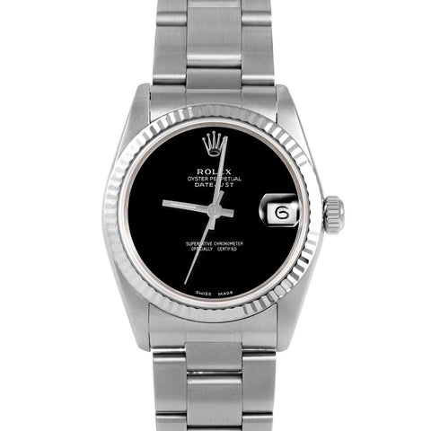 Rolex Datejust 31mm | 68274-BLK-NOHM-FLT-OYS