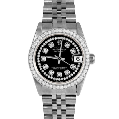 Rolex Datejust 31mm | 68274-BLK-STRD-BDS-JBL