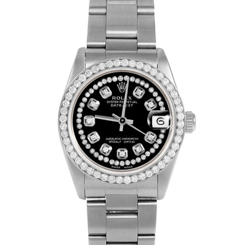 Rolex Datejust 31mm | 68274-BLK-STRD-BDS-OYS