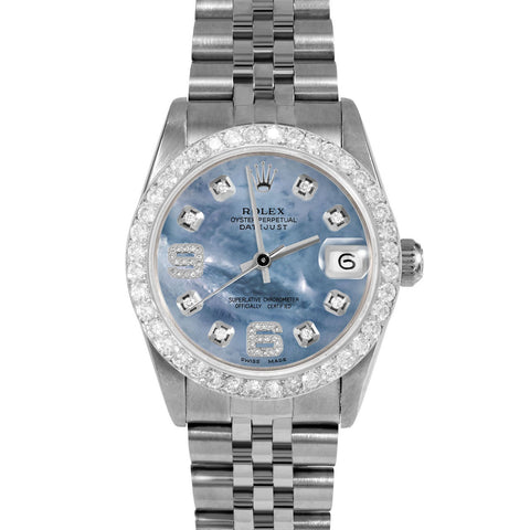 Rolex Datejust 31mm | 68274-BLMOP-8DA69-2CT-JBL