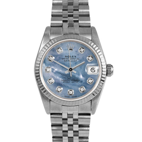 Rolex Datejust 31mm | 68274-BLMOP-DIA-AM-FLT-JBL