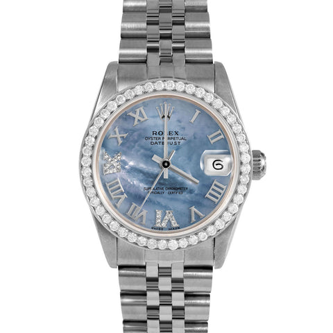 Rolex Datejust 31mm | 68274-BLMOP-RDR69-BDS-JBL