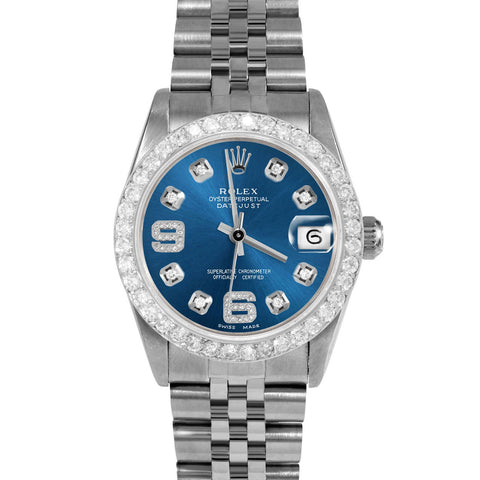 Rolex Datejust 31mm | 68274-BLU-8DA69-2CT-JBL