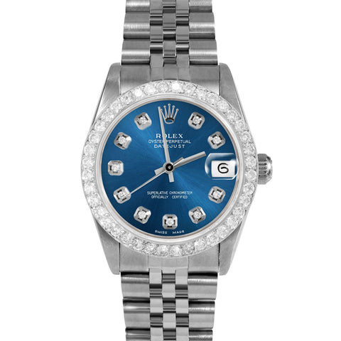 Rolex Datejust 31mm | 68274-BLU-DIA-AM-2CT-JBL