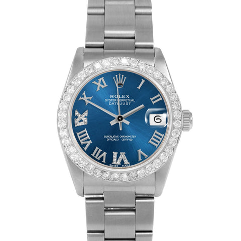 Rolex Datejust 31mm | 68274-BLU-RDR69-2CT-OYS