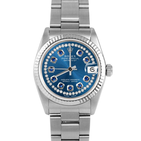 Rolex Datejust 31mm | 68274-BLU-STRS-FLT-OYS