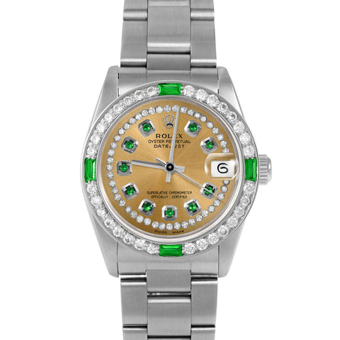 Rolex Datejust 31mm | 68274-CHM-STRE-4EMD-OYS