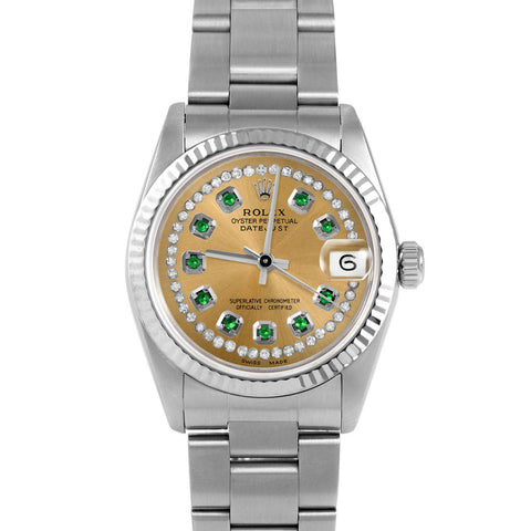 Rolex Datejust 31mm | 68274-CHM-STRE-FLT-OYS