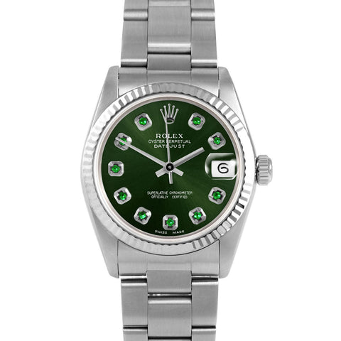 Rolex Datejust 31mm | 68274-GRN-EMD-AM-FLT-OYS