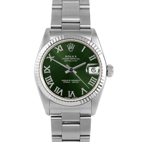 Rolex Datejust 31mm | 68274-GRN-ROM-FLT-OYS